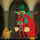 Illustration for article titled Retro Illustrations of Monsters at Work and Play